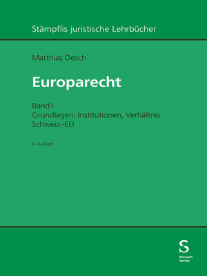 cover image of Europarecht